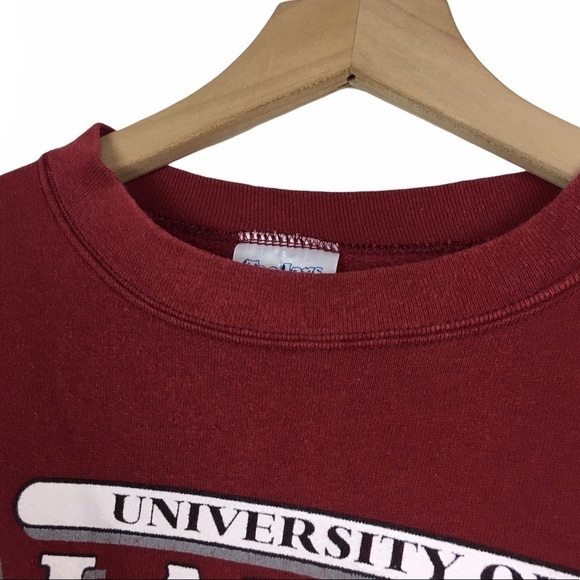 VINTAGE Alabama Sweatshirt Crimson Tide Football Game Day Spirit Size Medium - Picture 9 of 11